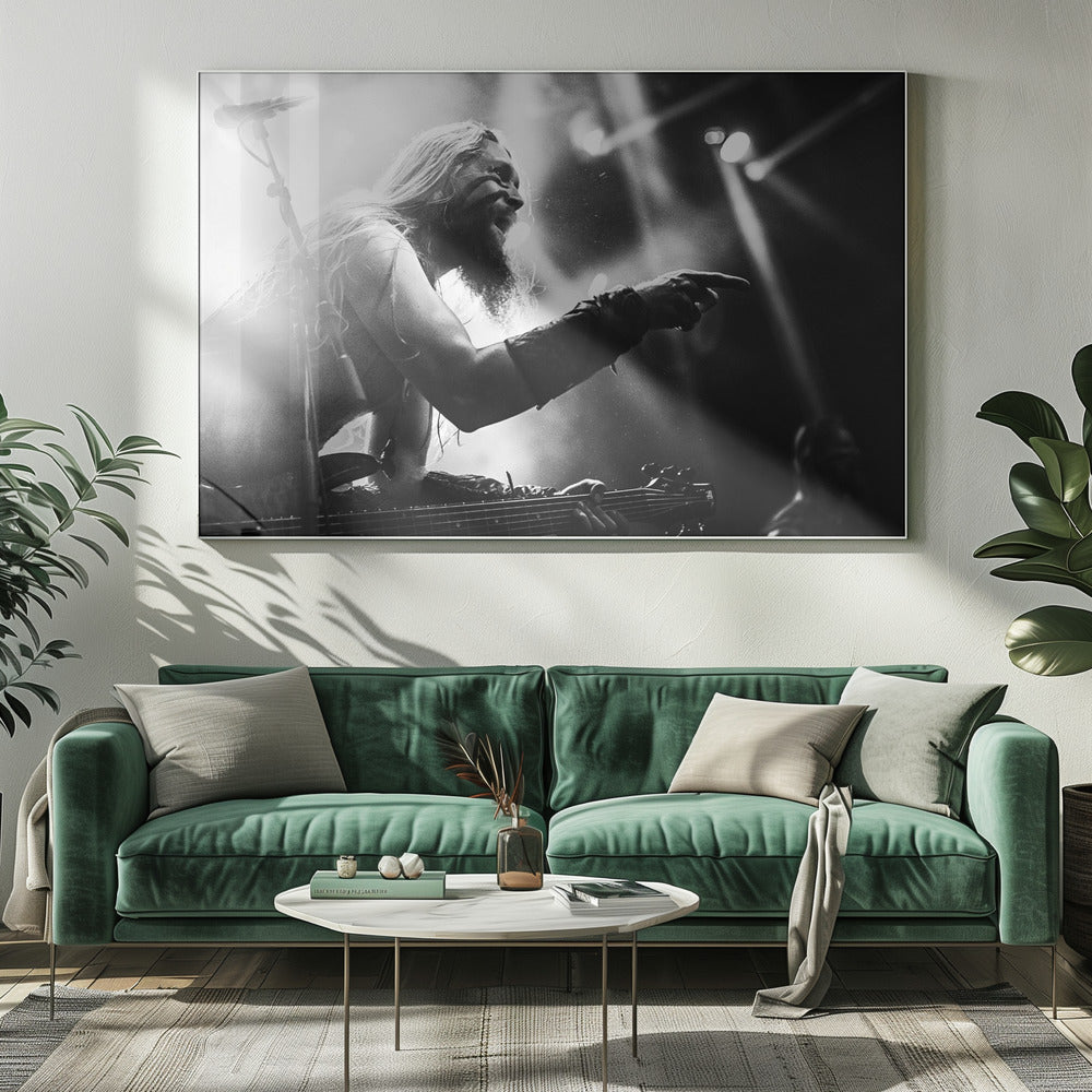 Voici à quoi tu ressembles, gamin - Impression sur toile musicale en poster