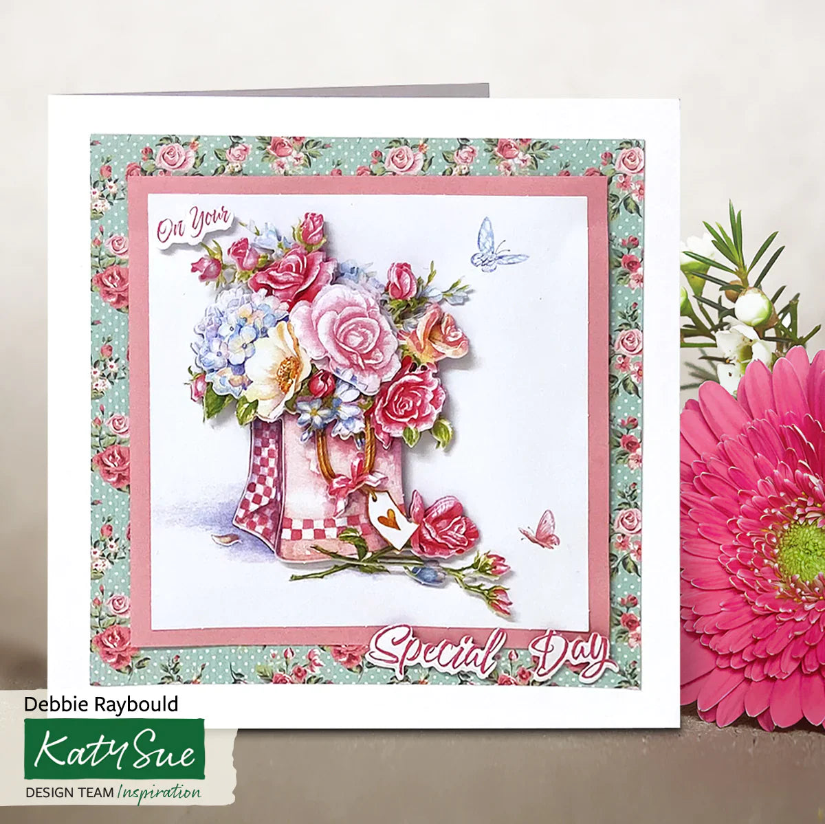 Découpage Prédécoupé – Rempli de Fleurs (Paquet de 3)