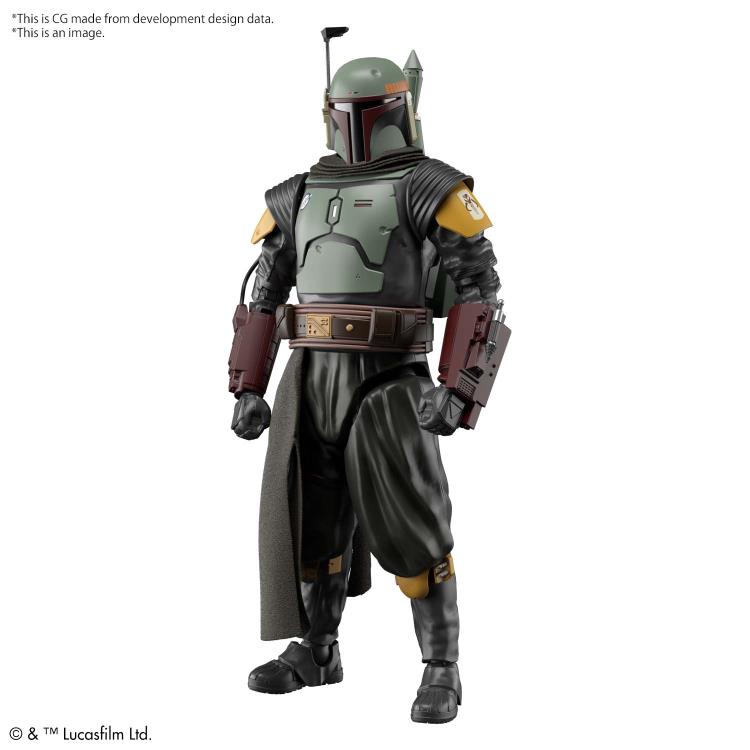 Maquette Le Mandalorien Boba Fett à l'échelle 1/12