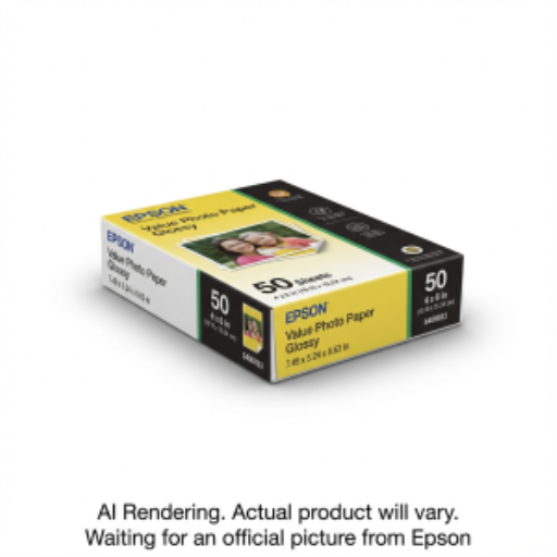 Epson Value Photo Paper Glossy 4 x 6, 50 SheetsS4000