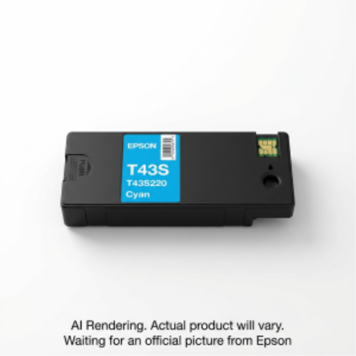 Epson SureLab D870 Cyan Ink Cartridge, 200MLT43S220