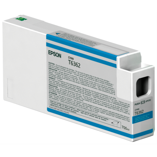 Cartouche d'encre d'origine cyan T636200 Epson UltraChrome HDR