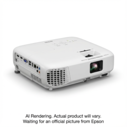 Vidéo projecteur laser EPSON PowerLite L210W, Miracast Wifi, 4500 Lumens, WXGA, Blanc