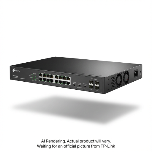 Omada 18-Port Gigabit Rackmount Switch with 16-Port PoE+