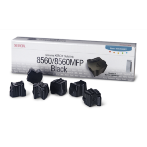 108R00727 Encre Solide Authentique Xerox Noire, Phaser 8560/8560MFP (6 bâtonnets)