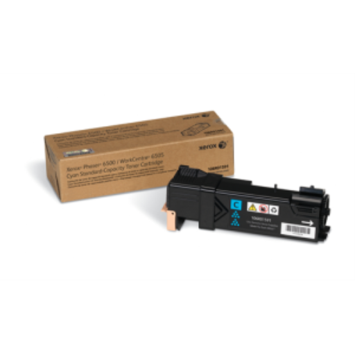 106R01591 Cartouche de toner cyan capacité standard (1 000 pages) pour Phaser 6500/WorkCentre 6505, Amérique du Nord, EEE
