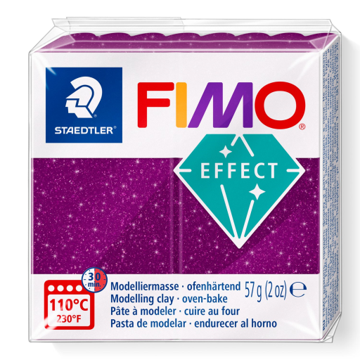 Pâte à modeler Fimo Effect Galaxie Violette 57g