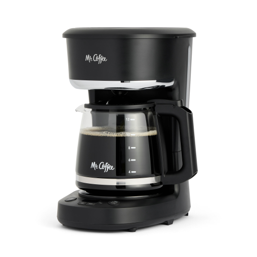Cafetière programmable Mr. Coffee, cafetière 12 tasses, noire