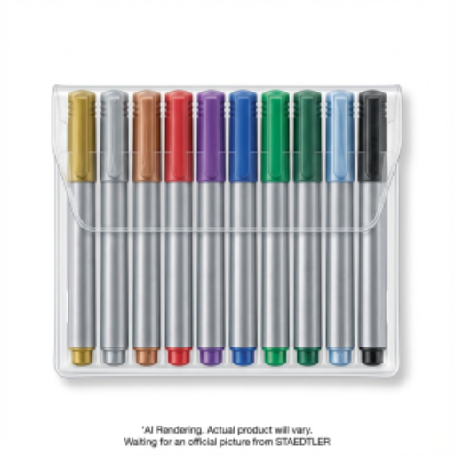 Marker metallic pen 10pc. 1-2 mm