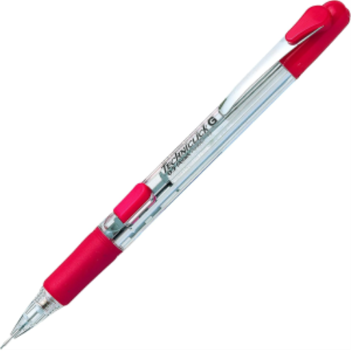 TechniClick G Mechanical Pencil (0.5mm), Red Barrel