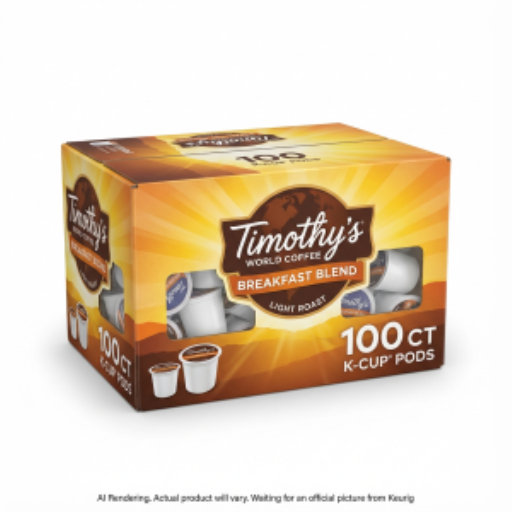 Timothy'S® Coffee Single Serve - Timy Kc Rs Breakfast Bl Light Rst 100Ct