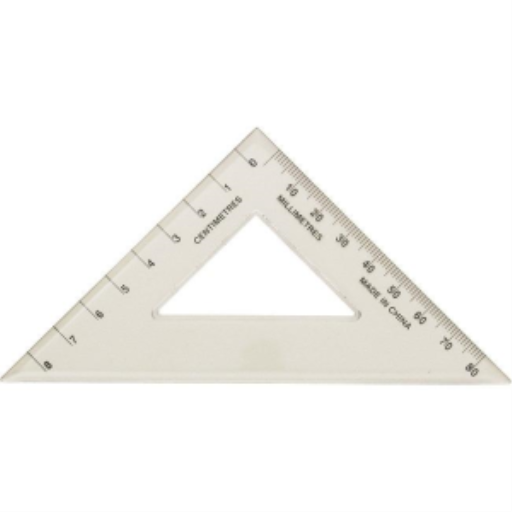 45° Set Square /
Triangle de 45°