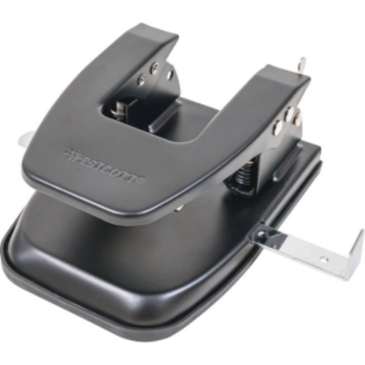 2 Hole Punch Adjustable – Black /
Perforateur à deux trous - Réglable – noir