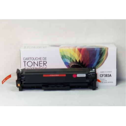 CTCF383A CARTOUCHE DE TONER MAGENTA COMPATIBLE HP #312A POUR M476DN, M476