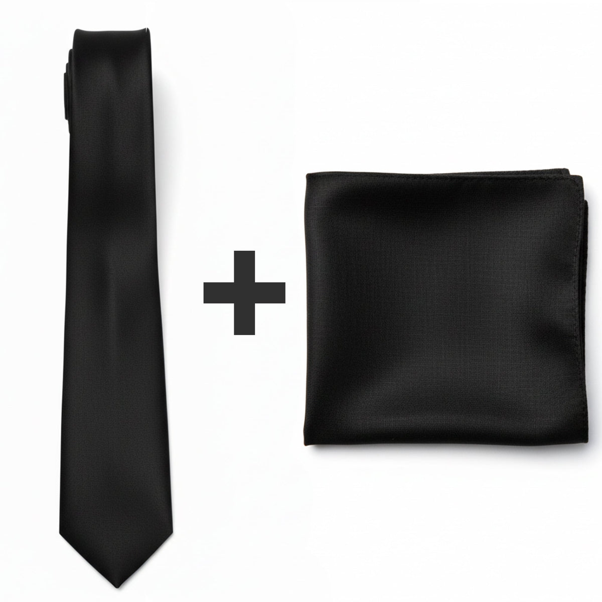 Promo Necktie + Matching Pocket Square