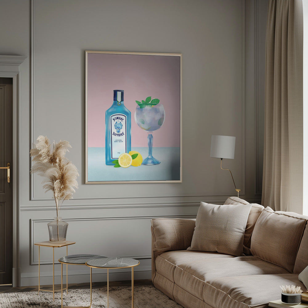 Décoration murale Cocktail au gin