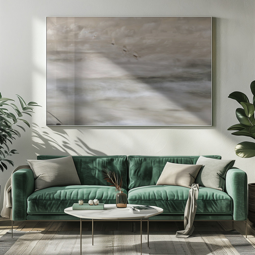 Art mural Cygnes sur la mer