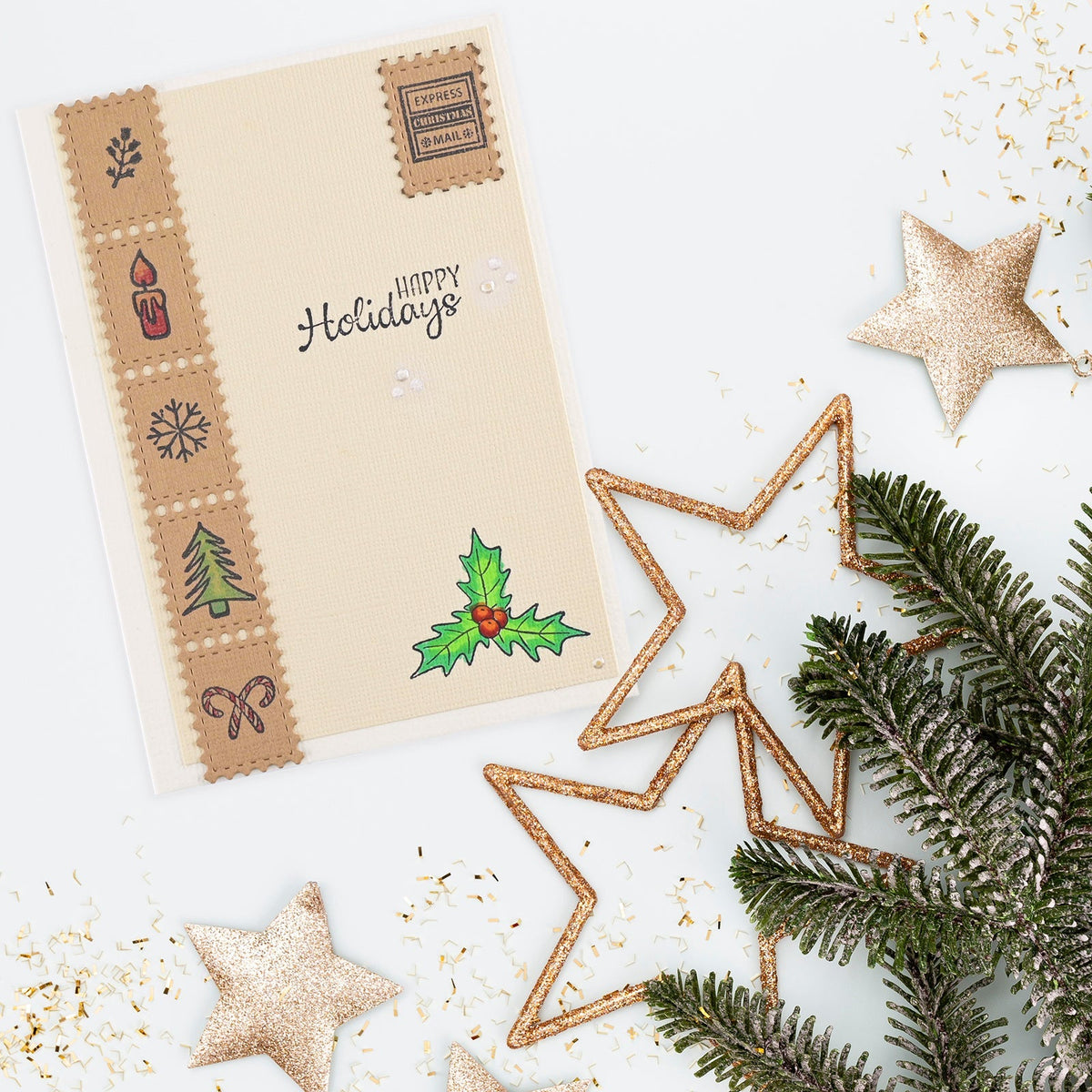 Vaessen Creative • Clear Stamps Falala Christmas
