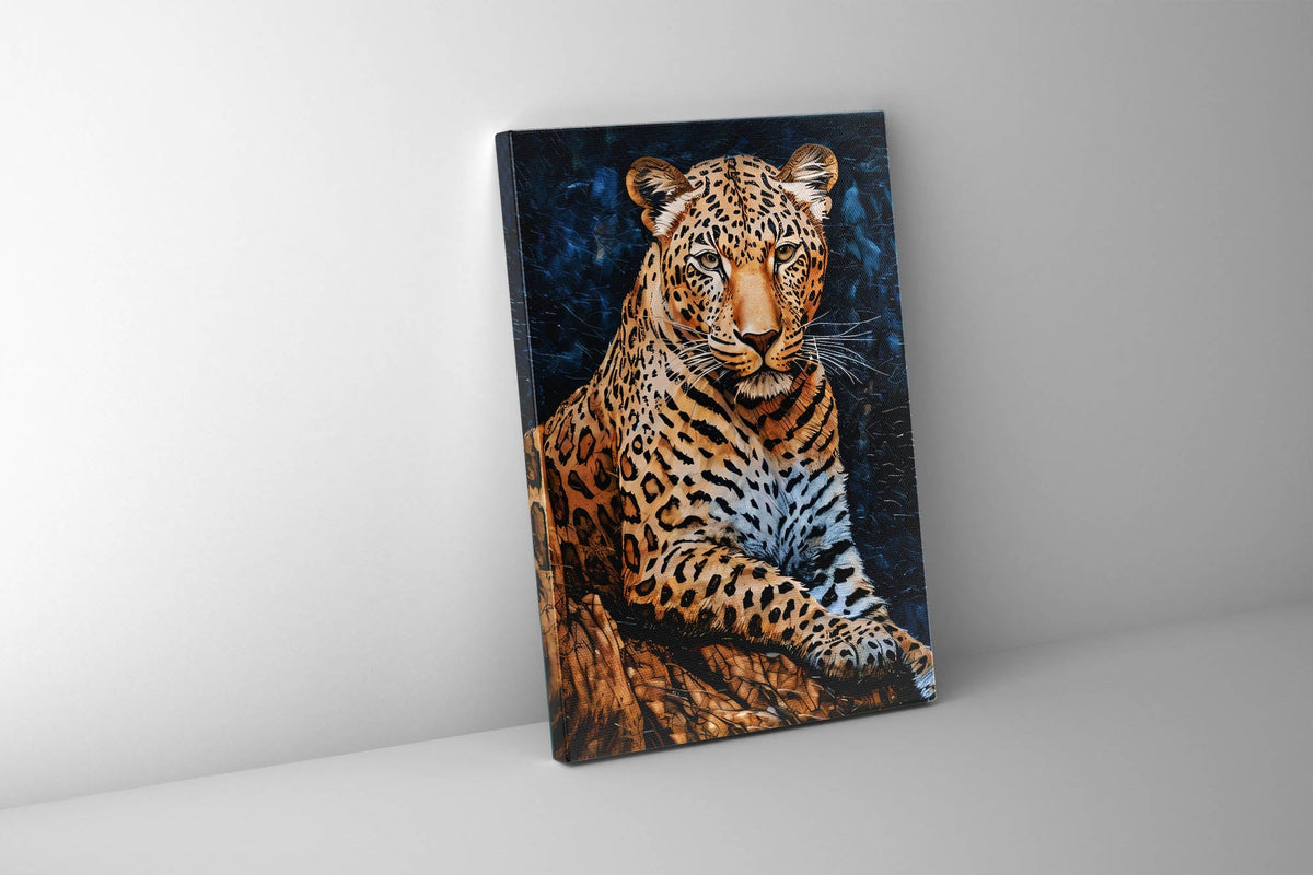 Impression sur toile d'art Léopard 36" x 48"