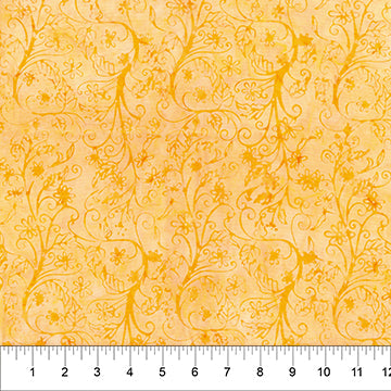 Banyan Batik - Flutter - Sunshine Yellow - 80725-54