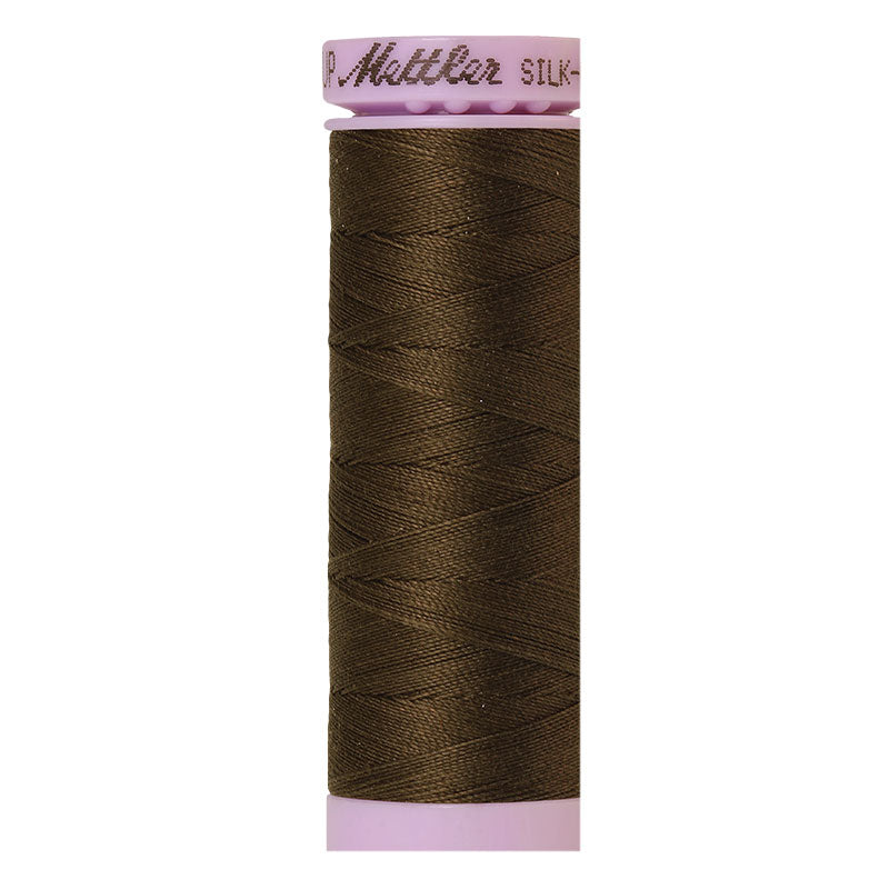 Fil à coudre Mettler Silk-finish 50wt Coton uni 164yd/150m Olive
