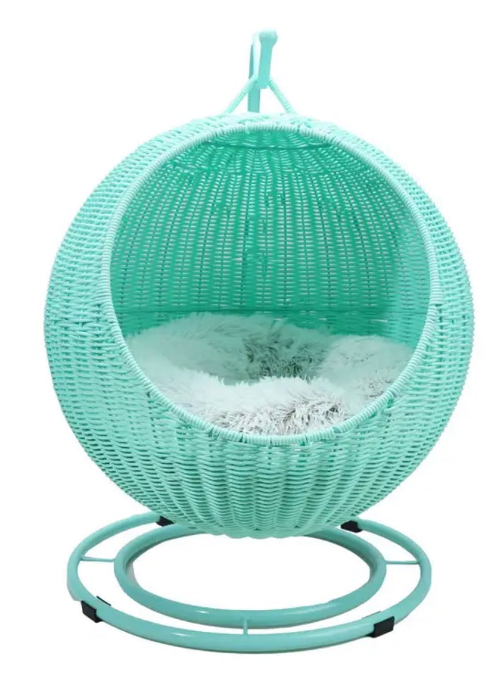 Lit balançoire pour animaux de compagnie | Chaise de lit suspendue pour animaux de compagnie