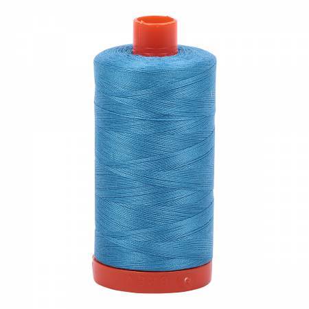 Fil Aurifil n° 1320 bleu sarcelle vif uni