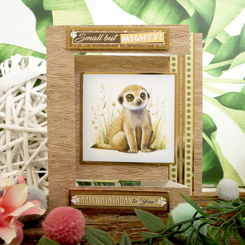 Décorations de cartes de luxe Adorables animaux