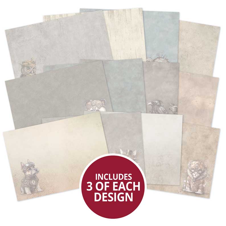 Inserts de cartes de luxe Animal Arcadia