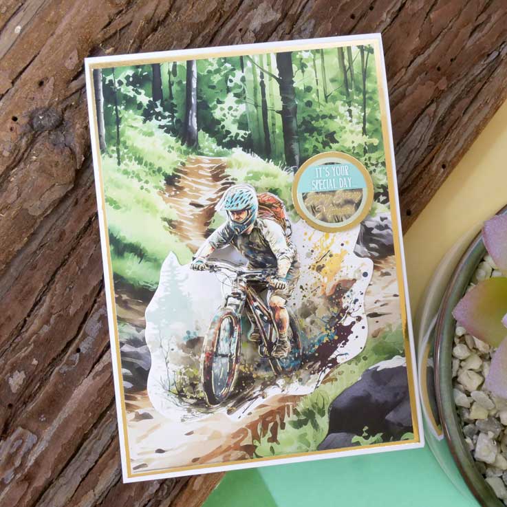 Feuille de dessus de découpage La nature.