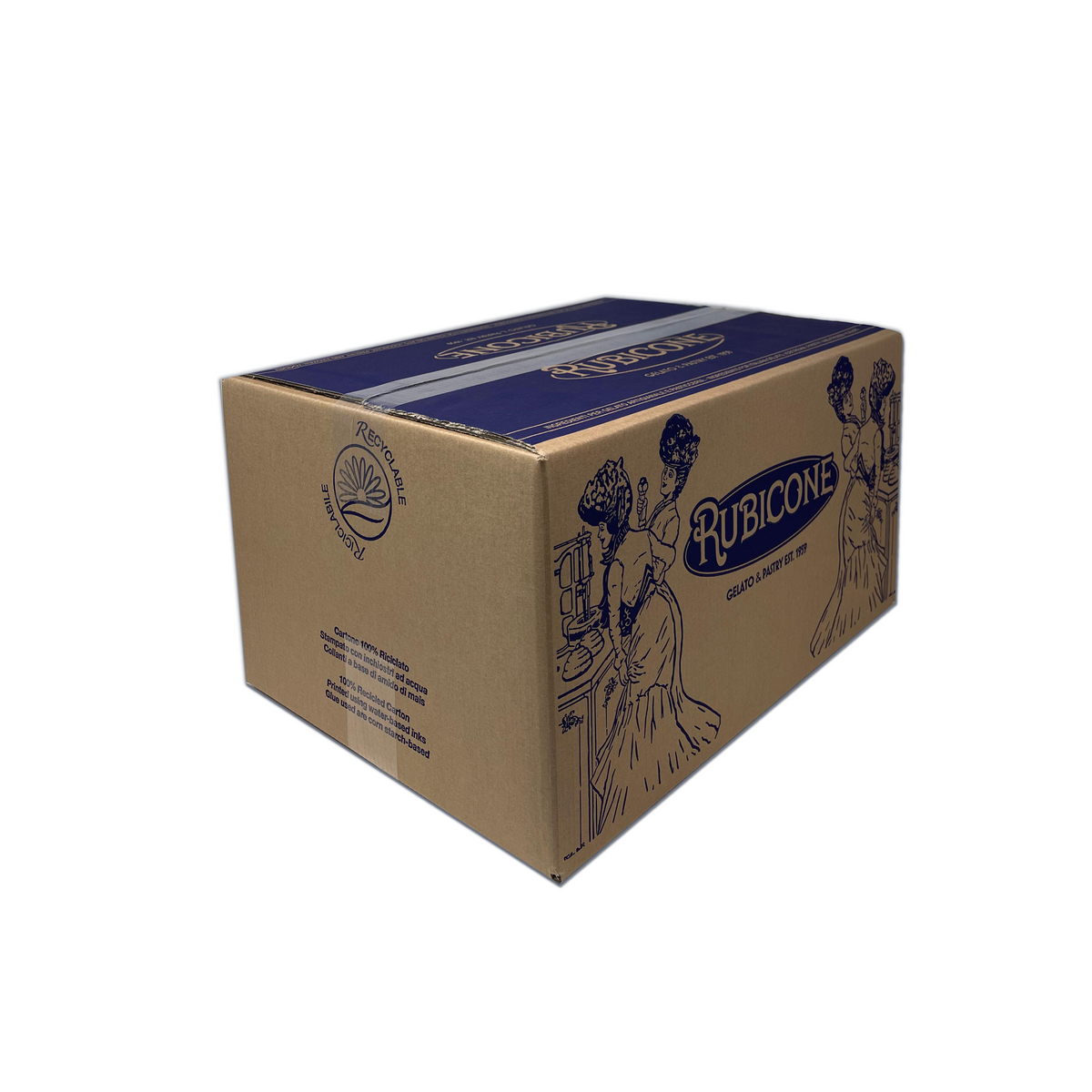 Coconut Spreadable Filling Cream - Cremino Coconut - 5 KG Bucket - Rubicone Canada - Ships Free Within Canada on Orders Above CAD $199