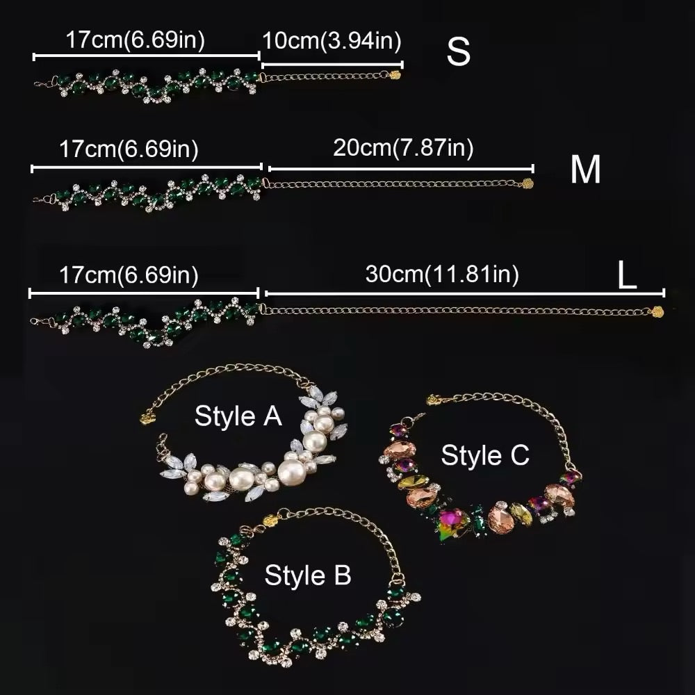 Collier Reine des Perles – Collier de luxe en perles pour animaux de compagnie