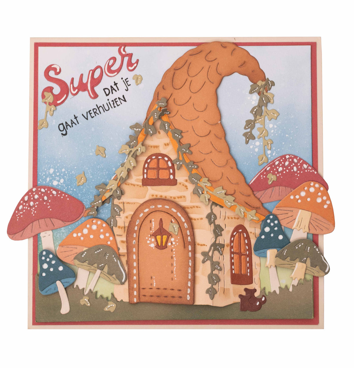Matrice de découpe CCL pour l'essentiel d'une maison champignon 9 pièces