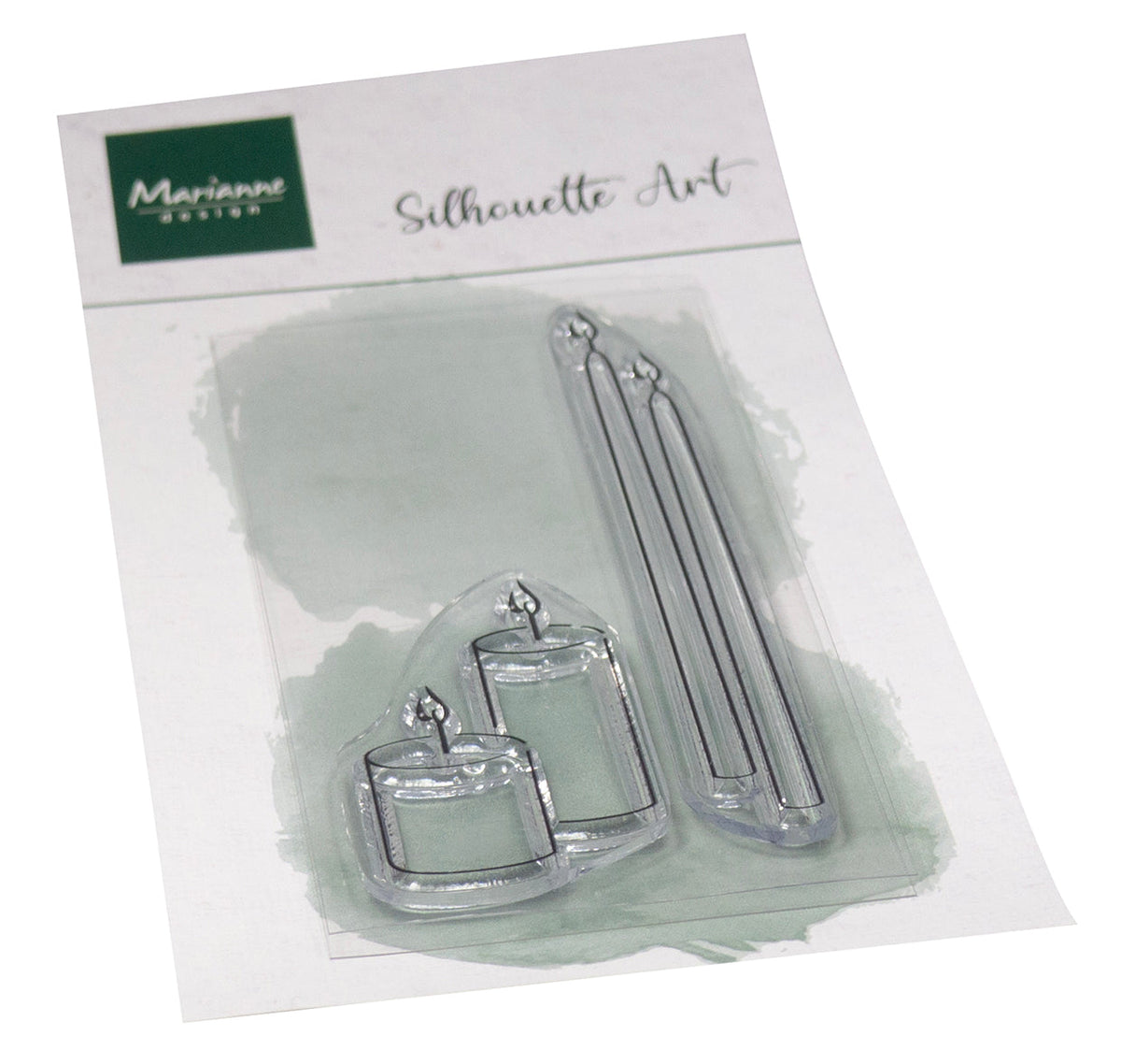 Marianne Design Tampon Transparent - Silhouette Art - Bougies
