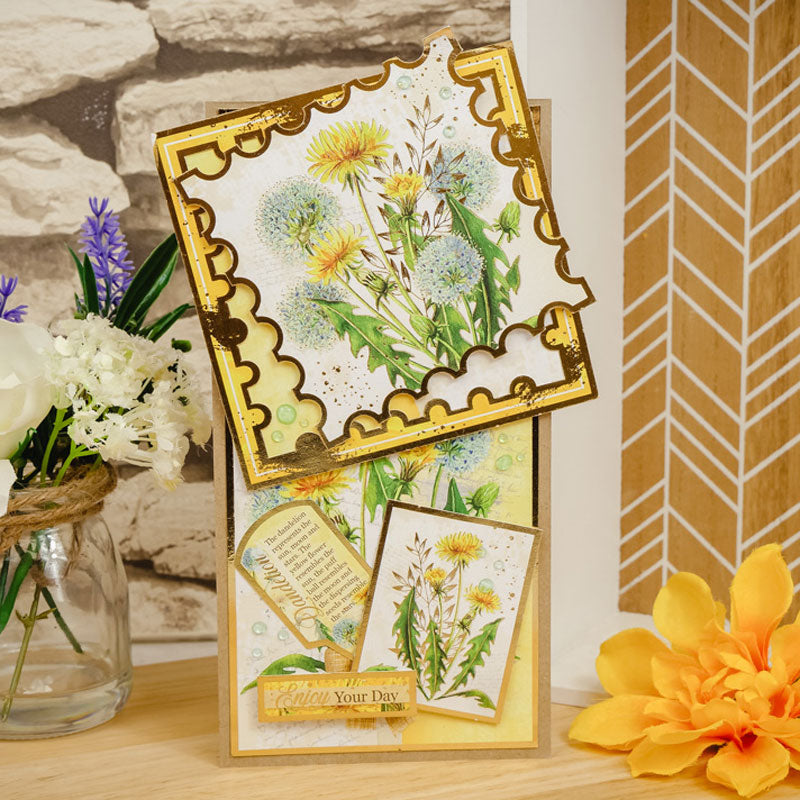 Bloc de papier créatif de luxe - Fleurs sauvages Forever Florals