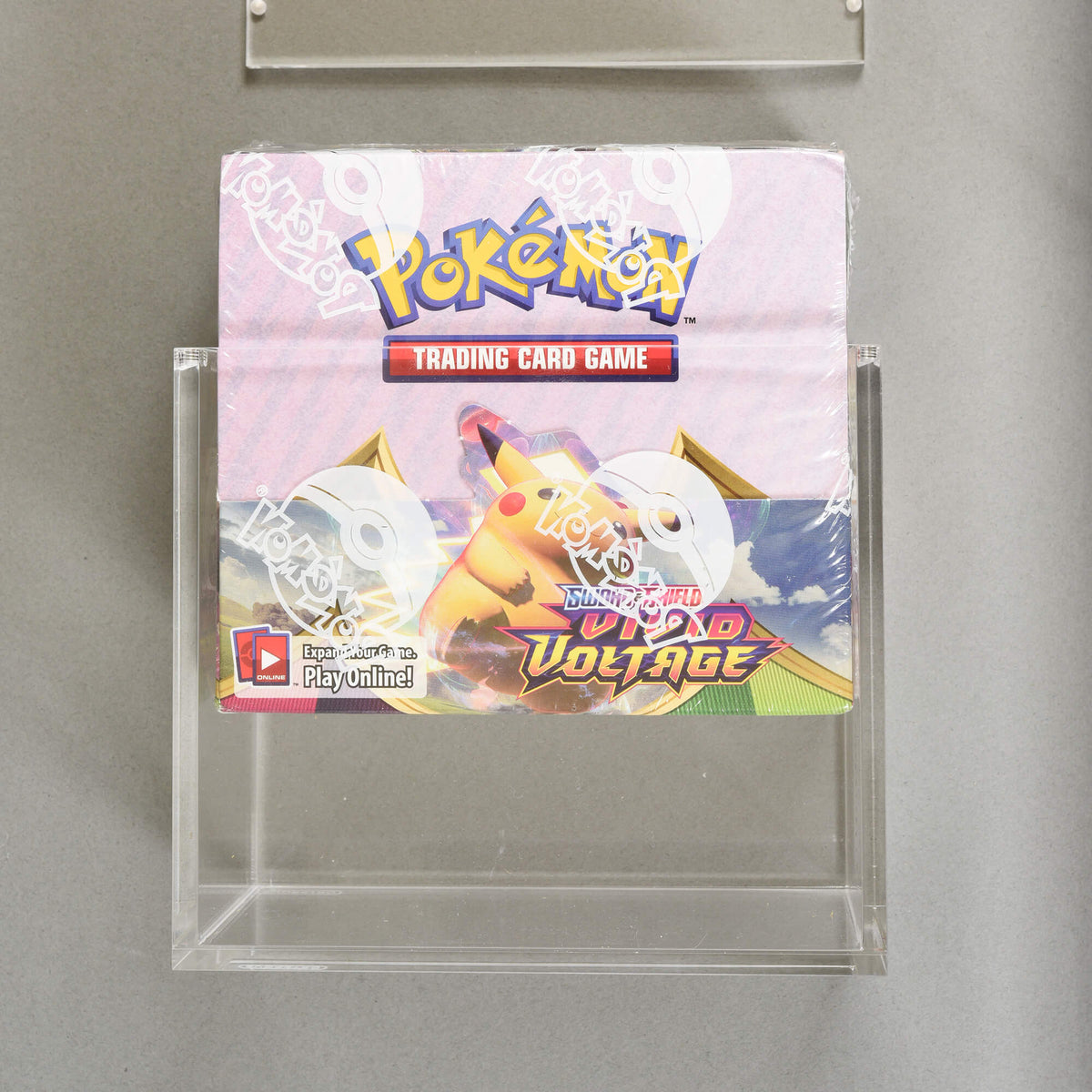 EVORETRO Boîte de protection en acrylique pour Booster Pokémon avec couvercle magnétique, lot de 1