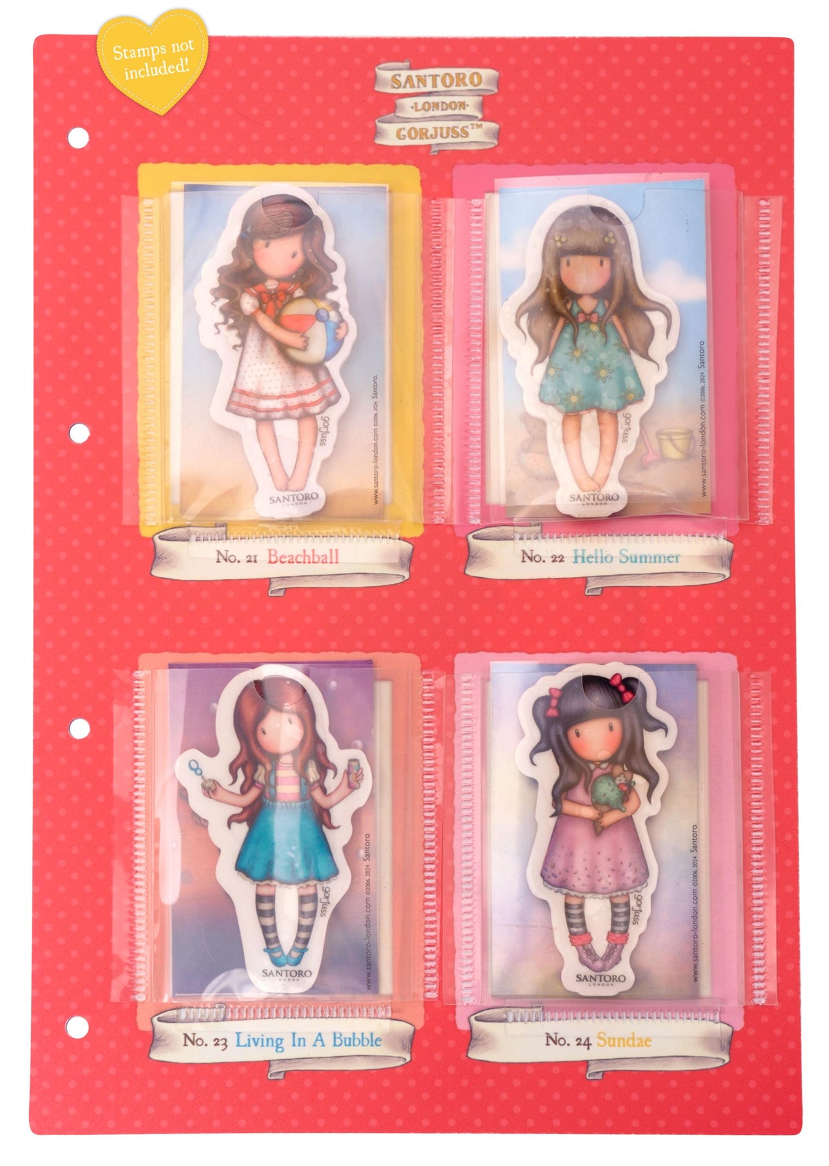 SAN Storage Sheet No. 21-24 Gorjuss Essentials 1 PC