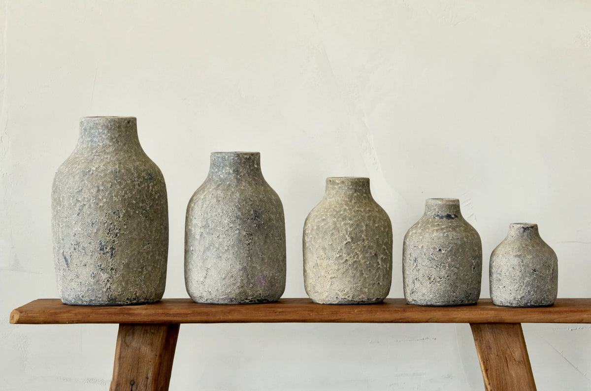 Set de 5 pots en terre cuite Martha