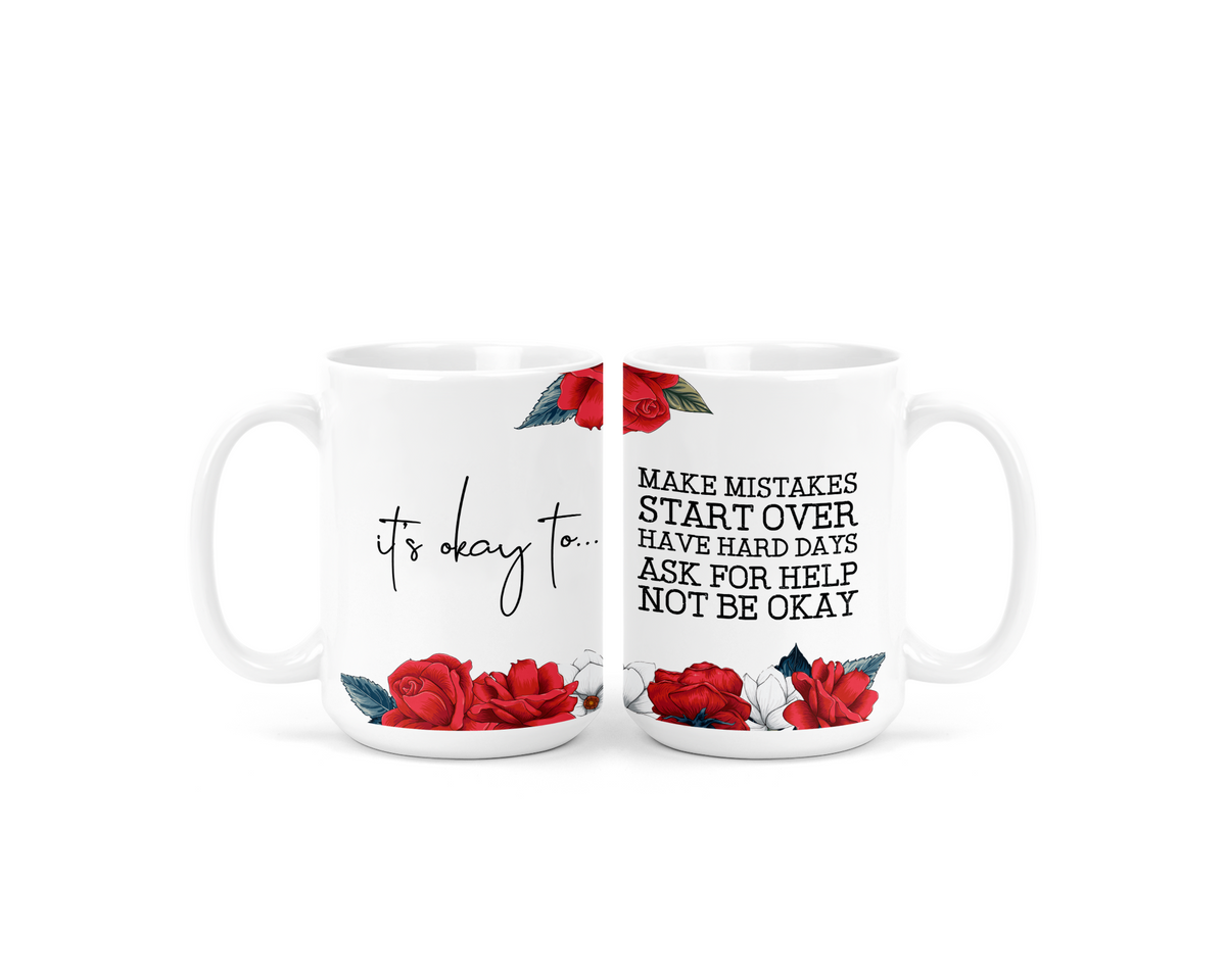 Mug en céramique « Ça va aller » | Mug Santé Mentale