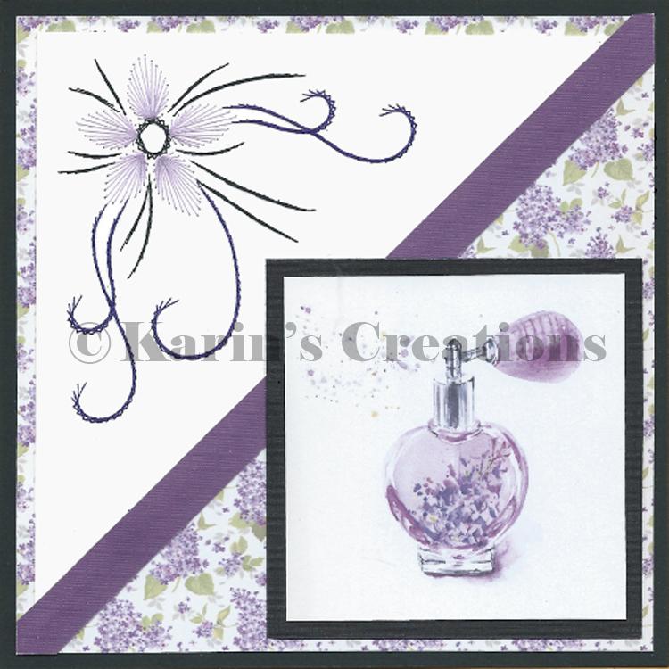 Motif de broderie KC - Bouquet floral