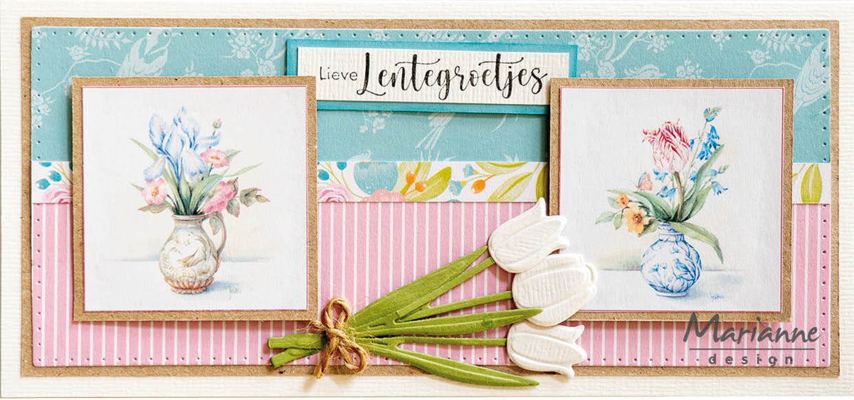 Matrice de découpe Marianne Design Creatables - Tulipes