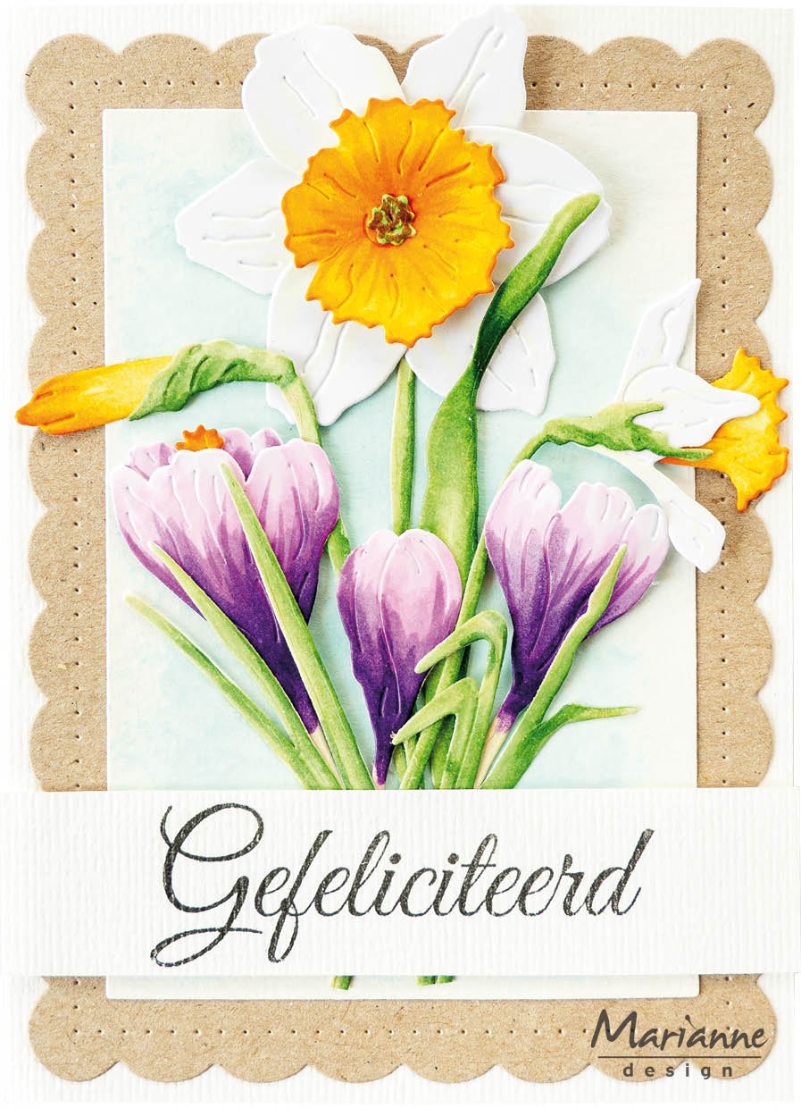 Matrice de découpe Marianne Design Creatables - Crocus Tiny XL