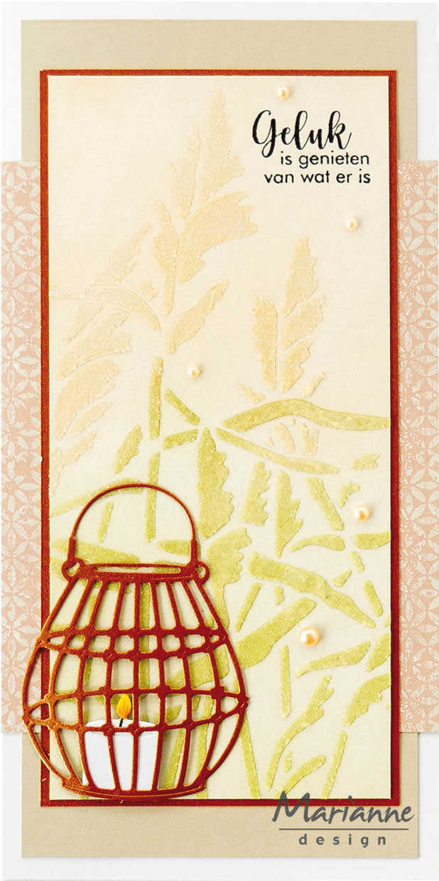 Marianne Design Papier Cartonné 6x12 - Tons Terre