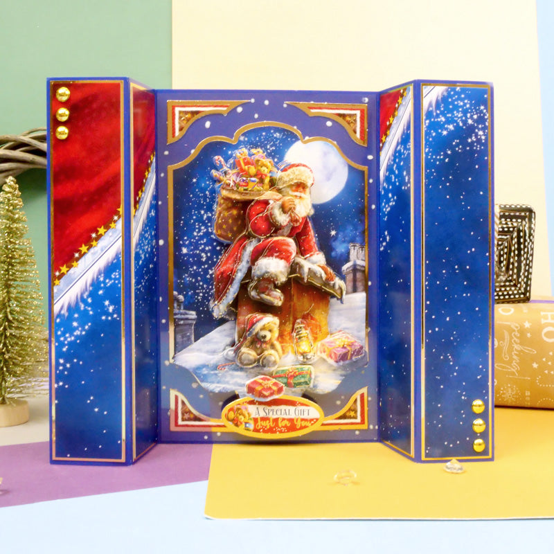 Kit Déco-Large Un Noël Joyeux - Le Père Noël est arrivé !