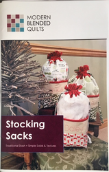 Mélange moderne - Sacs de bas de Noël