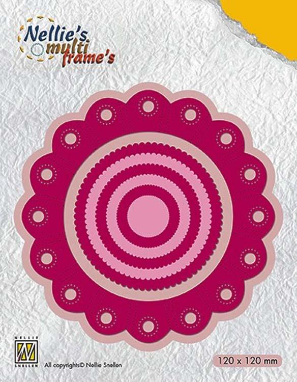 Nellie's Choice - Dies Multi-Cadres Rosace Ronde