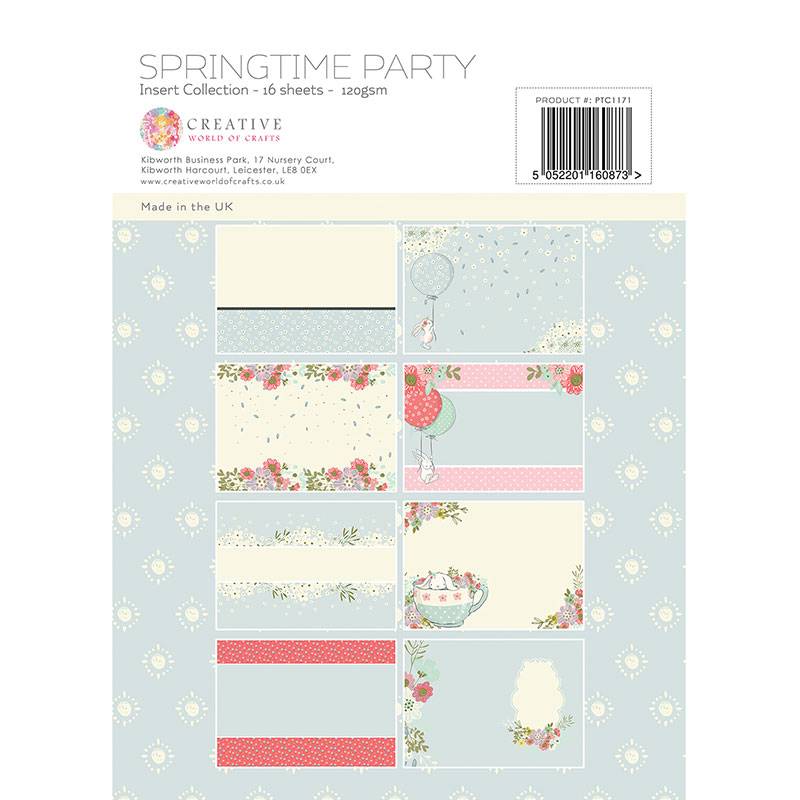 Collection d'inserts A4 pour la fête printanière de Paper Tree