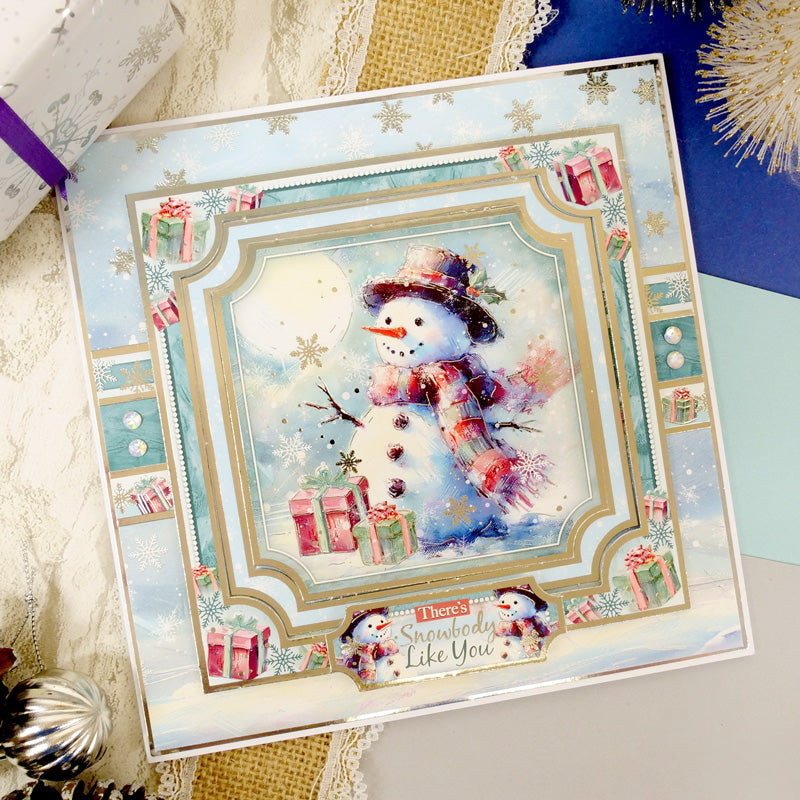Un adorable bonhomme de neige – Kit de décoration de luxe