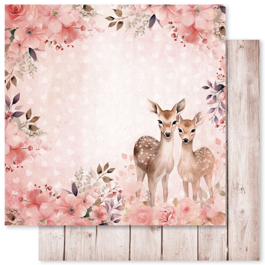 Sweet Valentine F Papier 30,5 x 30,5 cm (Lot de 12) 33336