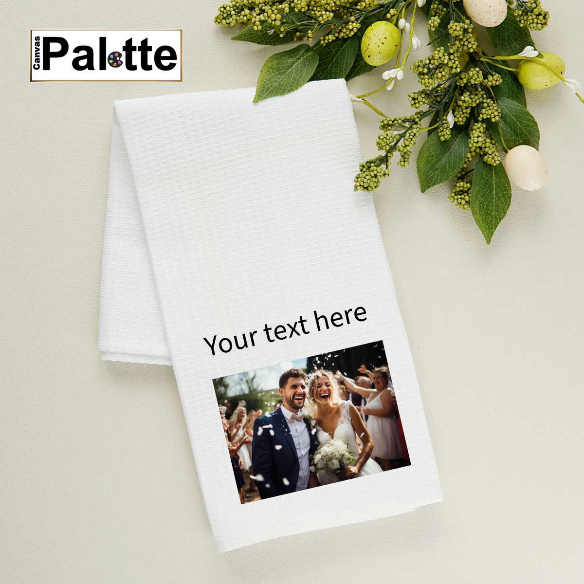 Serviettes personnalisées - Aucune commande minimum